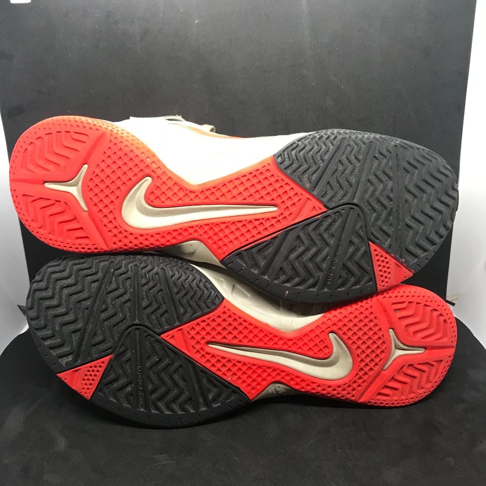 Nike Zoom LeBron James Soldier VI 6 Men's Sz 9.5  Crimson/Beige Shoes 525015-010 - Picture 11 of 12